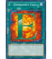 E - Emergency Call